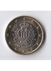 2007 - 1 Euro SAN MARINO FDC da folder